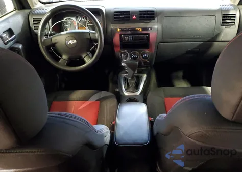 2007 Hummer H3 из США, поврежденный, VIN 5GTDN13EX78156910